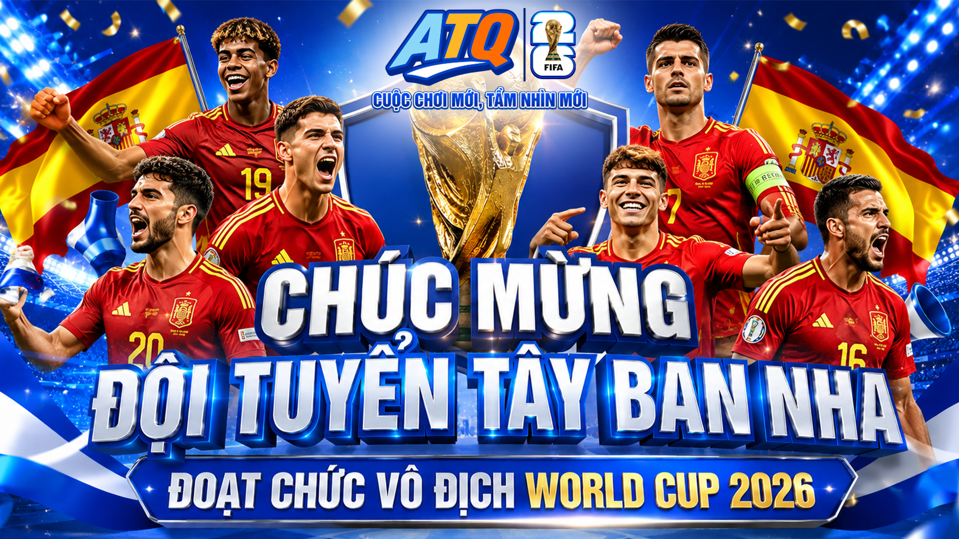 LIÊN MINH QUỐC TẾ ATQ - CHÚC MỪNG NHÀ VÔ ĐỊCH WORLDCUP